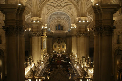 Vista interior de la Catedral de Ja&eacute;n