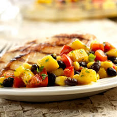 Salsa Verde Corn and Bean Salad