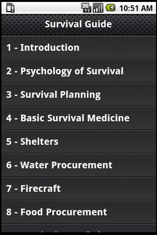US ARMY Survival Guide