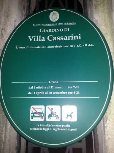 Giardino di Villa Cassarini