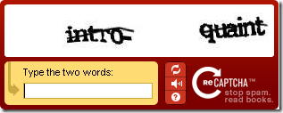 reCAPTCHA Sample
