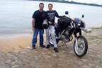 SNE &ndash; Jefferson Oliveira na beira do Rio São Francisco, em Penedo / AL
