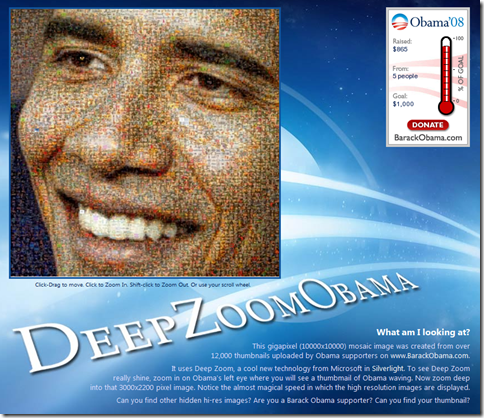 Deep Zoom Obama