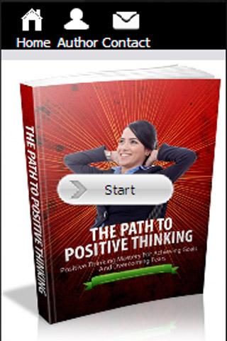 The Path To Positive Thinking
