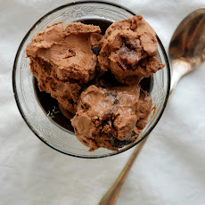 Cherry-and-Star Anise Chocolate Ice Cream