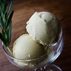 Maple Rosemary Ice Cream