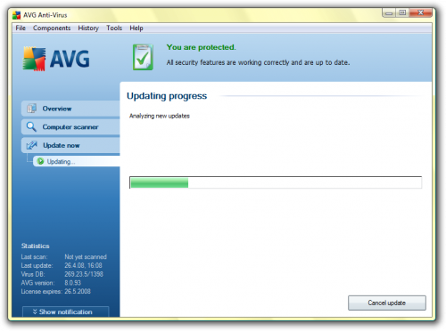 avg free update avg free update