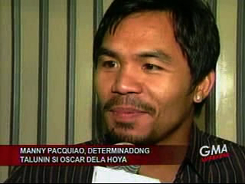 Manny Pacquiao Flies to USA to Train
