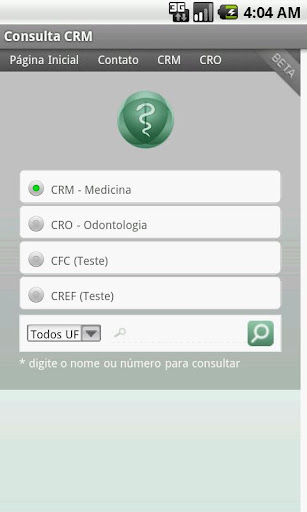 Consulta CRM