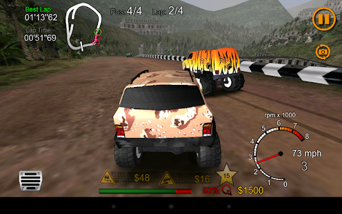 How to install Rocky Road Racing Free 4x4 1.3 unlimited apk for laptop