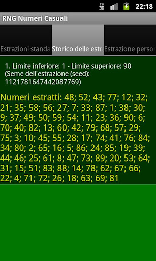 【免費工具App】Generatore numeri casuali RNG-APP點子