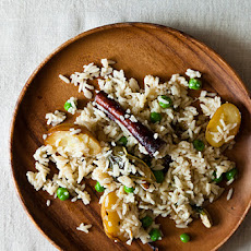 Mint and Potato Pulao