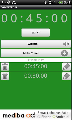 Soccer Timer