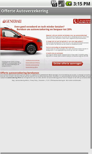 【免費商業App】Offerte Autoverzekering-APP點子