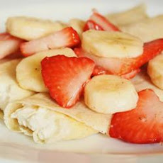 Strawberry Banana Crepes