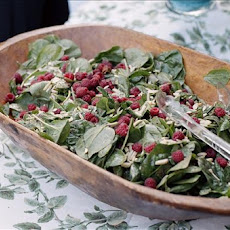 Raspberry and Spinach Salad