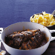 Wine-Braised Chuck Roast with Onions