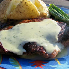 Pan-Seared Rib-Eye Steak With Béarnaise