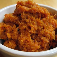 Balsamic Mashed Sweet Potatoes