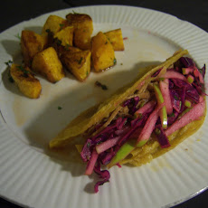 Roasted Butternut with Basil and Parsley