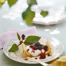 Blackberry-Basil Tart
