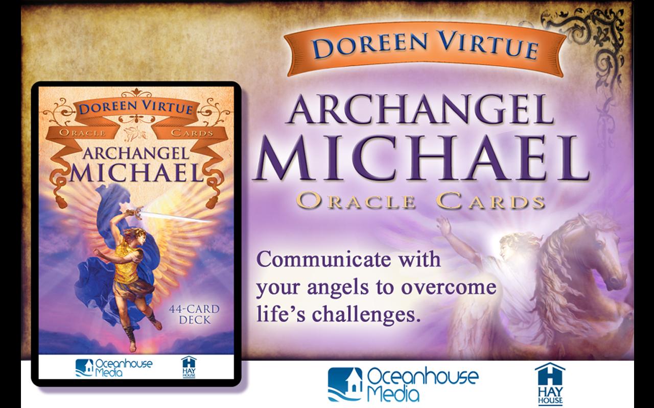 Android application Archangel Michael Oracle Cards screenshort