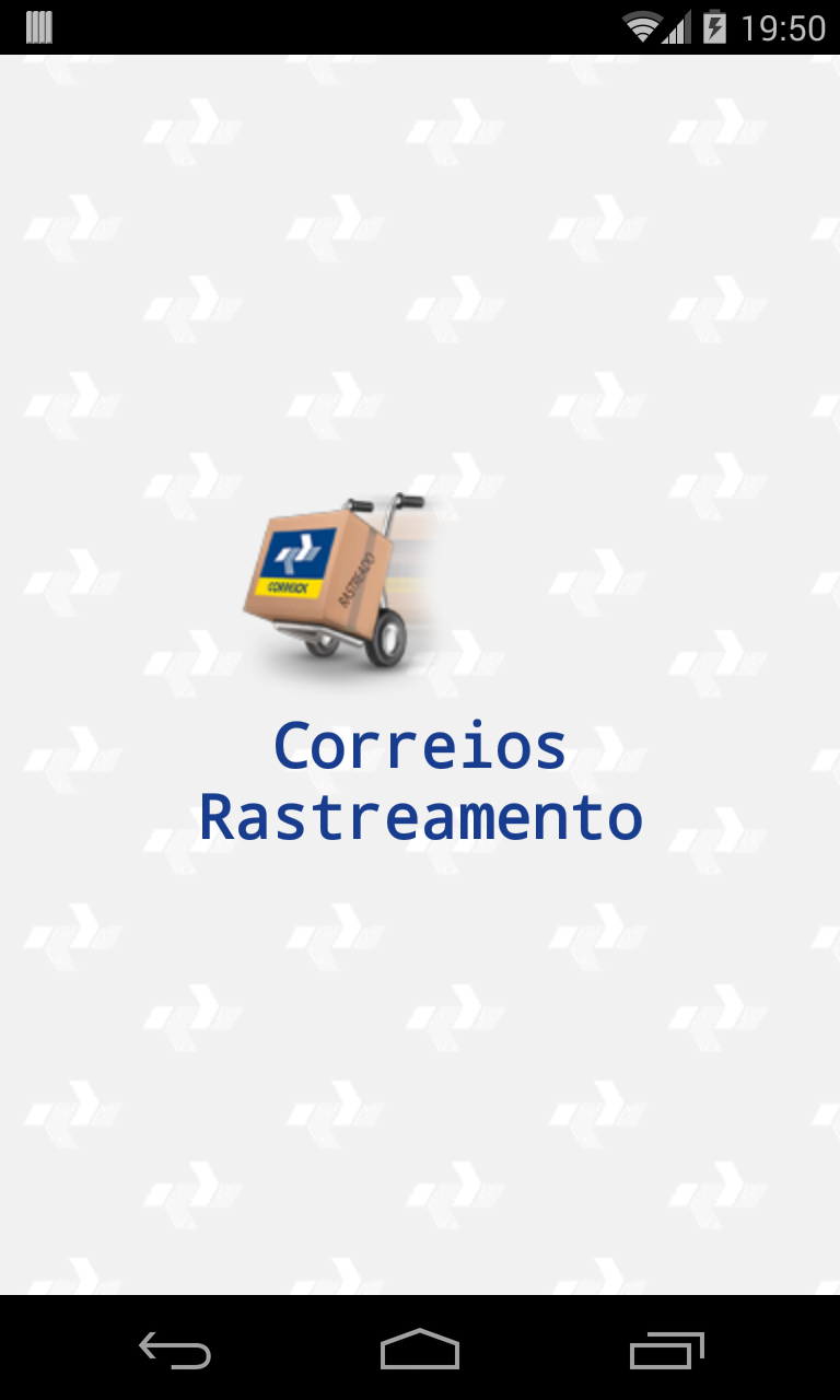 Android application Correios - Rastreamento screenshort