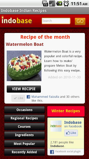 Indobase Indian Recipes
