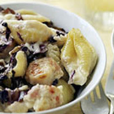 Venetian Mac 'n' Cheese with Radicchio and Shrimp