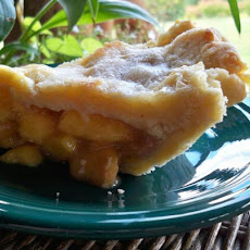 Fresh Peach Brown Sugar Pie