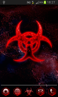 How to install Red Hexagon Apex-Theme HD patch 1.1.108 apk for laptop