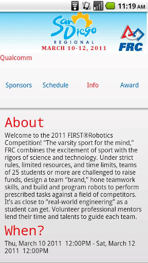 FRC San Diego 2011