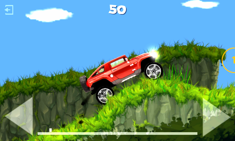 Android application Exion Hill Racing screenshort