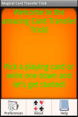 Magical Card Transfer Trick