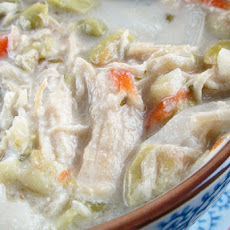 Thai Coconut Chicken Noodle Soup