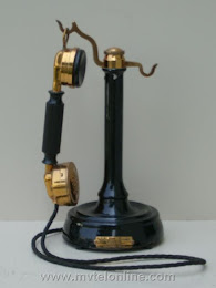 Candlestick Phones - Ericsson French Handset Candlestick Telephone 1