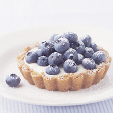 Blueberry Lemon Cream Tarts
