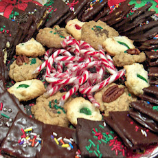 P.B. dipped Crackers