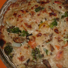 Creamy Meatball Casserole
