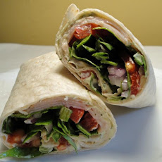 Smoked Turkey and Tomato Wraps