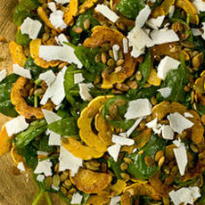 Roasted Delicata Squash Salad  Recipe