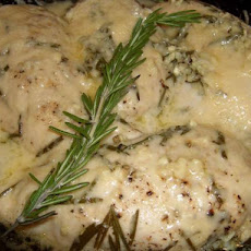 Rosemary Parmesan Crusted Chicken
