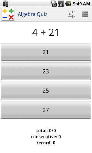 【免費教育App】Algebra Quiz-APP點子