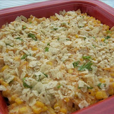Creamy Corn Tortilla Bake