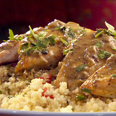 Chicken with Green Curry Sauce