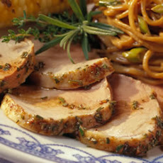 Grilled Pork Tenderloin with Balsamic Vinegar