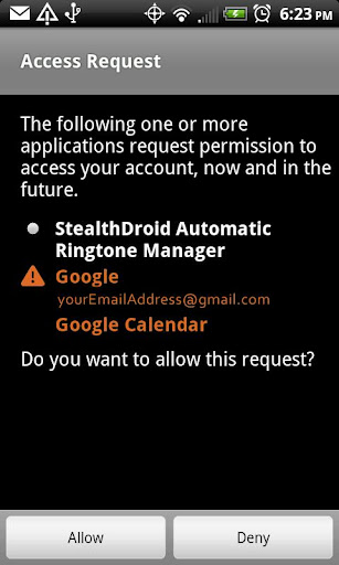 stealthDroid Volume Manager F