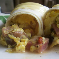 Eggs Benedict Wrap