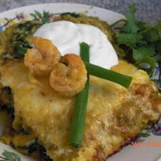 Shrimp Enchiladas Suizas