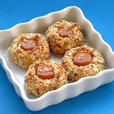 Salted Caramel Thumbprint Cookies